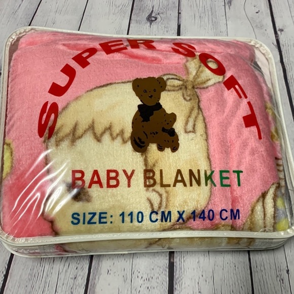 Bedding Vintage Baby Girl Fleece Blanket Moon Child Theme Poshmark